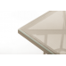 Стол Tilia Kobe 70x70 см столешница из стекла черный - черный в интернет-магазине "Мебли Даром"