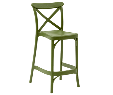 Стілець барний Tilia Capri 65 см хакі