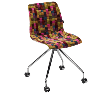 Стул Tilia Lazer-O сиденье с тканью, ножки металлические COLOURBOX 7700