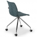 Стул Tilia Lazer-O сиденье с тканью, ножки металлические ARTCLASS 808 в интернет-магазине "Мебли Даром"