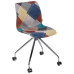 Стул Tilia Lazer-O сиденье с тканью, ножки металлические PATCHWORK в интернет-магазине "Мебли Даром"