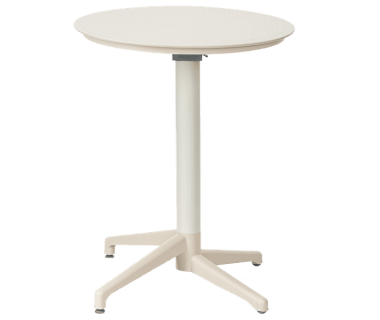 Стол с откидной столешницей Tilia Moon d60 см кремовый Стол с откидной столешницей Tilia Moon d60 см кремовый