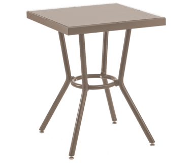 Стол Tilia Kobe 60x60 см столешница из стекла кофейный - бежевый - кофейный Стол Tilia Kobe 60x60 см столешница из стекла кофейный - бежевый - кофейный