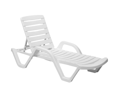 Шезлонг Tilia Maris біла слонова кістка