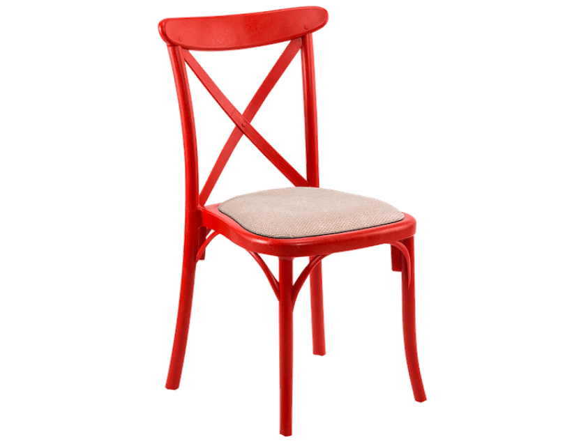 Стул Tilia Capri Pad красный