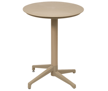 Стол с откидной столешницей Tilia Moon d60 см цвет кофе