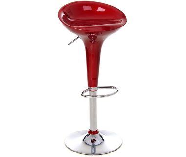 Стілець барний B-01 червоний