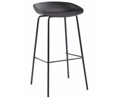 Стілець барний B-06 чорний VETRO (Ветро)