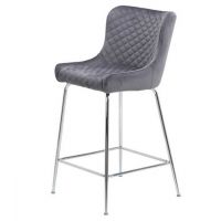 Стул барный B-120-1 серый