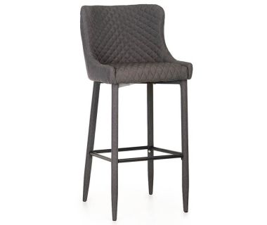 Стілець барний B-120 сірий