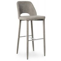 Стілець барний B-130 сірий