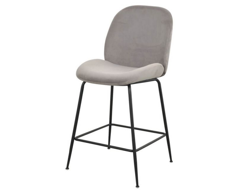Стул барный B-132 пепельный в интернет-магазине "Мебли Даром"