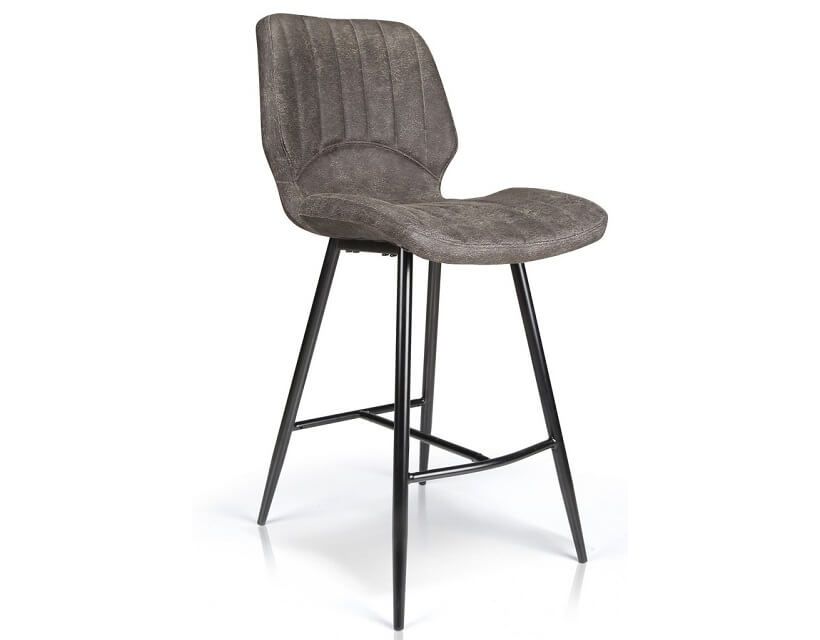 Стілець барний B-19 коричневий антик в інтернет магазині "Меблі Даром"