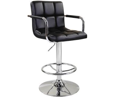 Стілець барний B-40-2 чорний