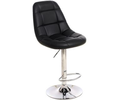 Стілець барний B-45 чорний