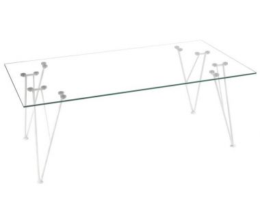 Стіл журнальний C-185 прозорий