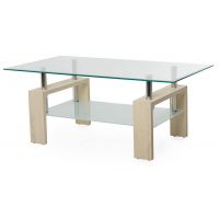 Стол журнальный C-107-2 беленый дуб