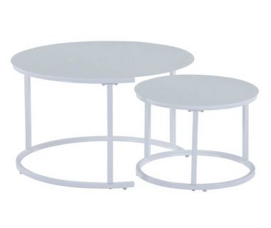 Комплект журнальних столиків CS-25 білий