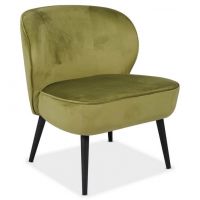 Кресло Фабио зеленый чай вельвет VETRO (Ветро)