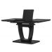 Раскладной стол TML-560-1 черный матовый VETRO (Ветро) в интернет-магазине "Мебли Даром"