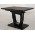 Раскладной стол TML-560-1 черный матовый VETRO (Ветро) в интернет-магазине "Мебли Даром"