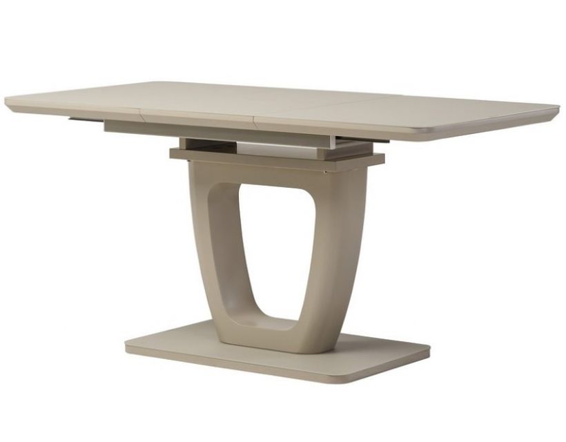 Раскладной стол TML-560-1 капучино матовый VETRO (Ветро) в интернет-магазине "Мебли Даром"