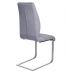Стильный стул S-125 серый вельвет, ножки хромированная сталь VETRO (Ветро) в интернет-магазине "Мебли Даром"