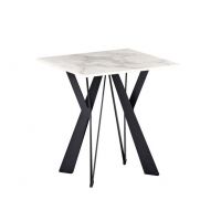 Стіл кавовий Тео, б'янко карарра кераміка