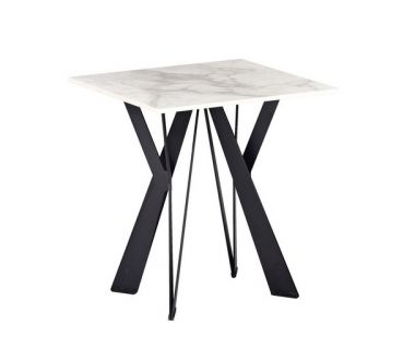 Стіл кавовий Тео, б'янко карарра кераміка