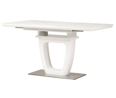 Керамічний стіл TML-860-1 білий мармур Vetro (Ветро)