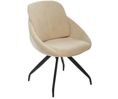 Стілець поворотний R-65 молочний