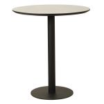 Стол барный высокий BT-01 бетон 80 см Vetro (Ветро)