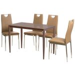 Стол стеклянный T-300-11 кофе мокко 110*60*75см