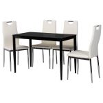 Стол стеклянный T-300-11 черный 110*60*75см