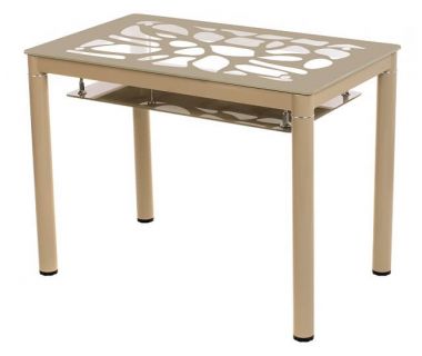 Стол стеклянный T-300-2 кофе мокко 100*60*76см Стол стеклянный T-300-2 кофе мокко 100*60*76см