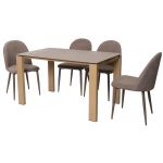 Стіл скляний T-310 капучіно 130*80*76см