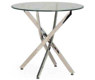 Стіл круглий скляний T-315 80 * 80 * 73см
