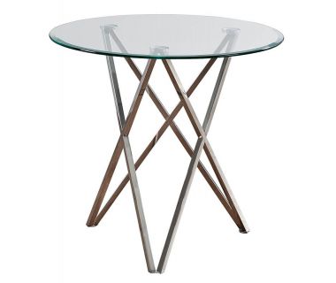 Стіл круглий скляний T-316 80 * 80 * 73см