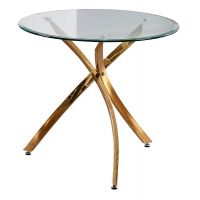 Стіл круглий скляний T-317 80 * 80 * 73см