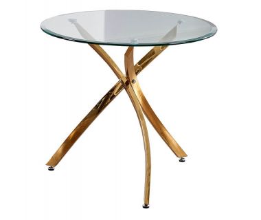 Стіл круглий скляний T-317 80 * 80 * 73см