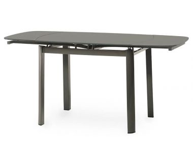 Стол раскладной стеклянный T-600-2 серый 100 (+60) * 70 * 75 см Стол раскладной стеклянный T-600-2 серый 100 (+60) * 70 * 75 см