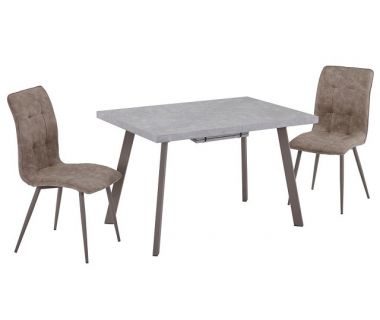 Стіл розкладний TM-160 крема маре 120 (+40)*80*76 см