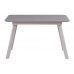 Раскладной стол TM-170 серый 120 (+40)*80*76 см в интернет-магазине "Мебли Даром"