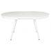 Стіл розкладний круглий TM-175 білий матовий VETRO (Ветро) в інтернет магазині "Меблі Даром"