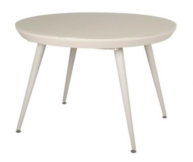 Стіл розкладний круглий TM-175 капучіно матовий VETRO (Ветро)
