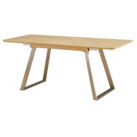 Раскладной стол TM-181 дуб натуральный 140 (+40)*80*76 см