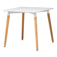 Стіл обідній ТМ-30 білий 80*80*76см