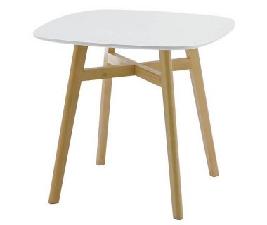 Стіл обідній ТМ-34 білий 80*80*76см VETRO (Ветро)