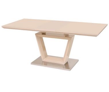 Раскладной стол TM-51 бежевый 140(+40)*80*76см