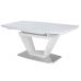Стіл розкладний скляний TM-53 білий 160(+60)*90*76 см в інтернет магазині "Меблі Даром"
